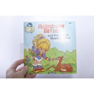 Rainbow Brite and the Brook Meadow Deer, Read-Along Book, Picture Book,